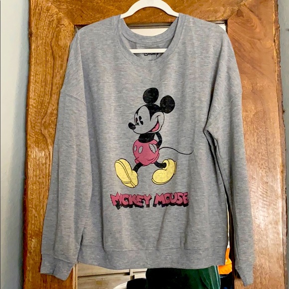Tops - Ladies Mickey Mouse Sweatshirt XL